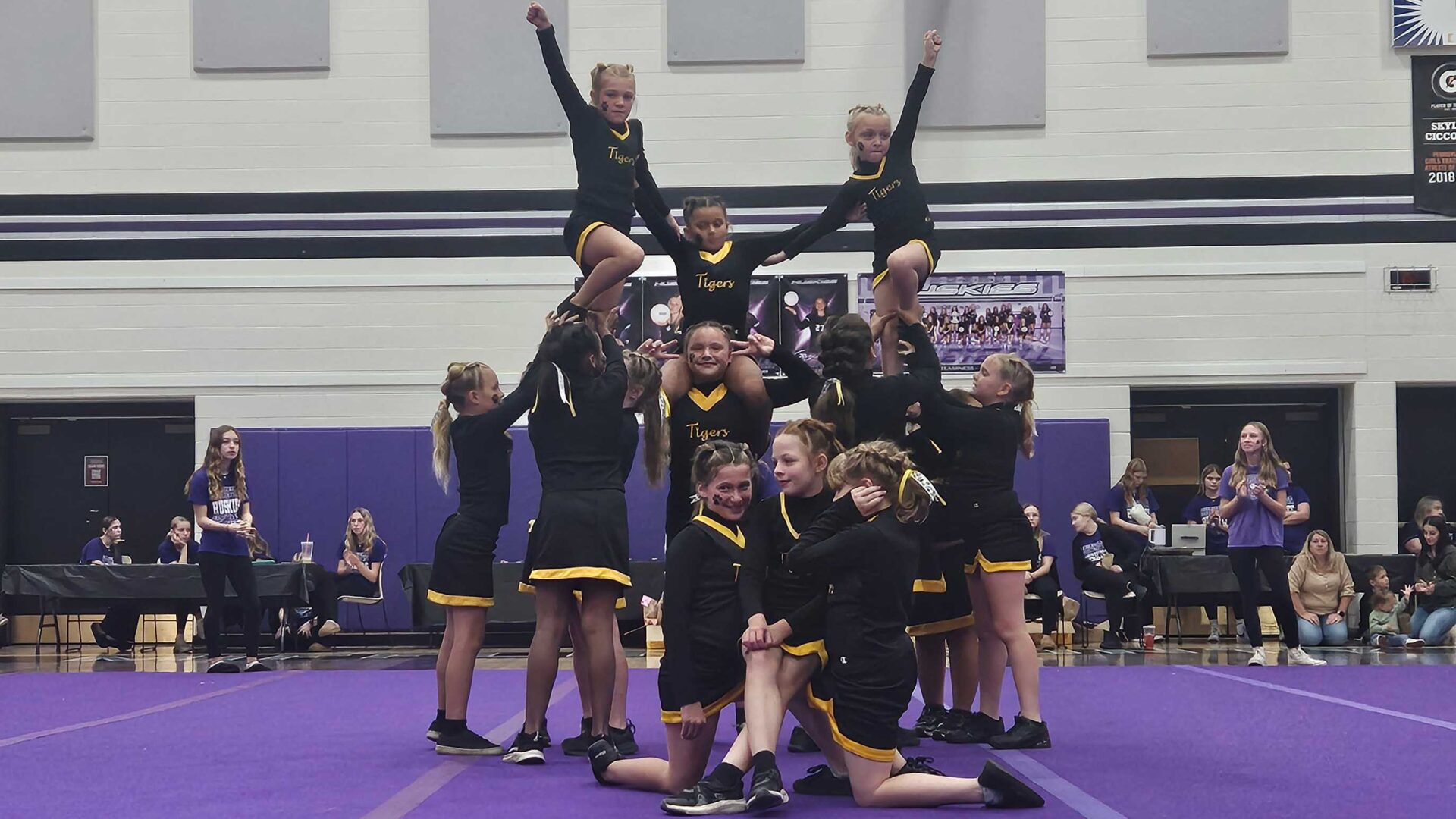 Kish and Terrace Hoist Titles at 2024 Cheer Competition